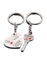 Porte-clés "I Love You" pour Couple : Un Cadeau Plein d'Amour