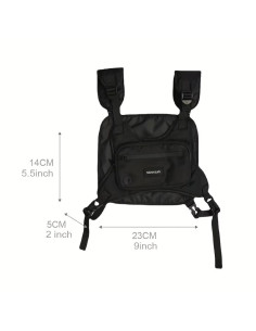 Sac de Poitrine Streetwear - Style Urbain et Polyvalence 2