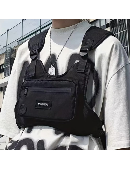 Sac de Poitrine Streetwear - Style Urbain et Polyvalence