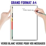 Carte départ collègue XXL – Format A4 simple — vue 2