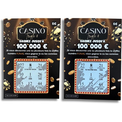 Duo cartes à gratter – Tu vas être tonton et tata