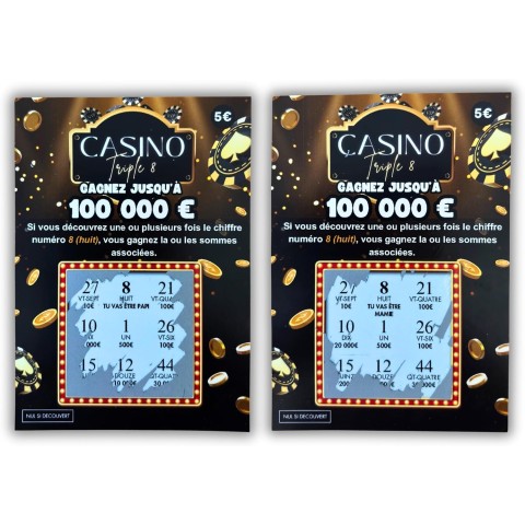Duo cartes à gratter – Tu vas être papi et mamie