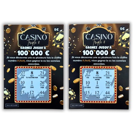 Duo cartes à gratter – Tu vas être papi et mamie