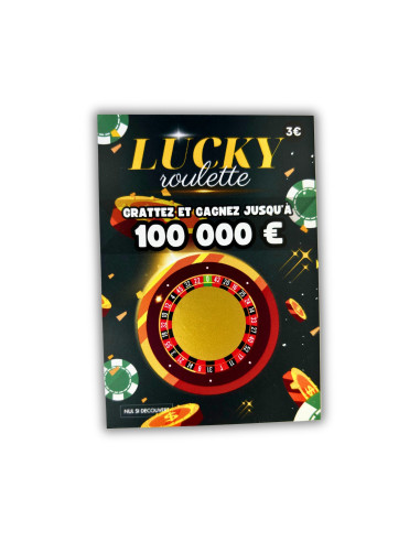 Carte à Gratter Annonce Grossesse Lucky Roulette | Révélation Originale Bébé