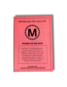 Permis de Majeur 18 ans : Le Cadeau Original d'anniversaire 2