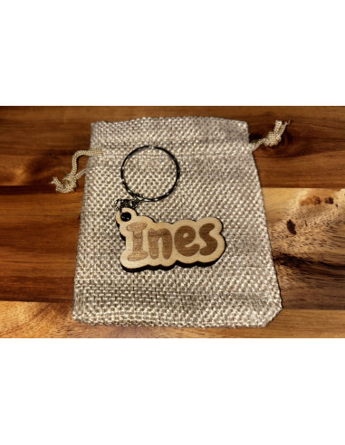 Porte-clés Personnalisés en Bois - Un cadeau unique et durable