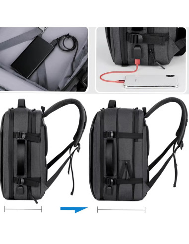 Sac à dos high-tech pour ordinateur portable