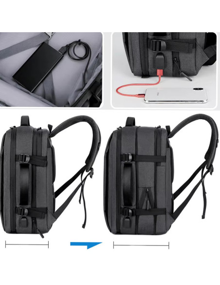 Sac à dos high-tech pour ordinateur portable