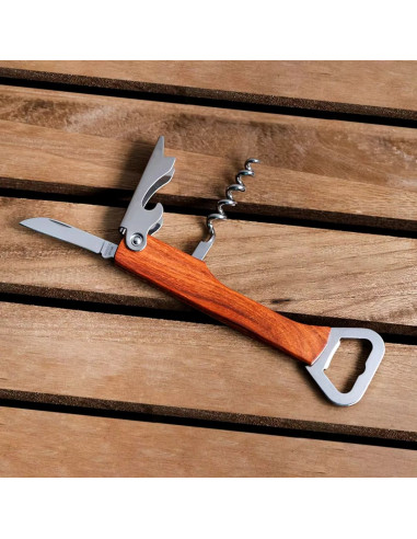 Tire-bouchon Multifonction "Mon bonheur en bouteille"